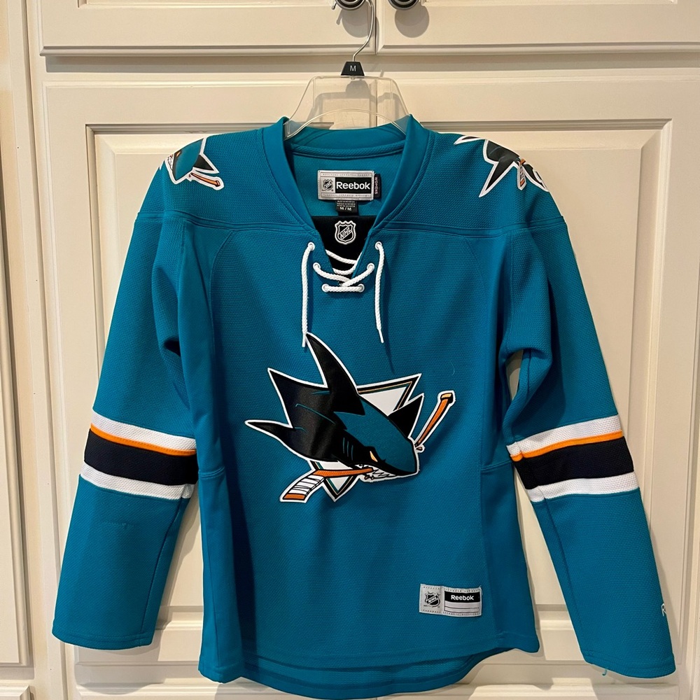 Reebok Sharks Hockey Jersey